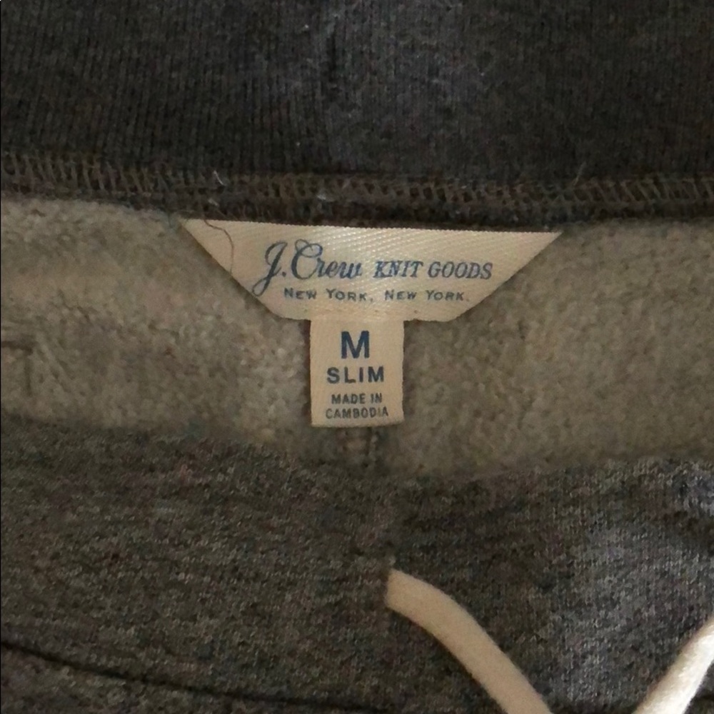 J.Crew men’s size M drawstring sweat pant like new